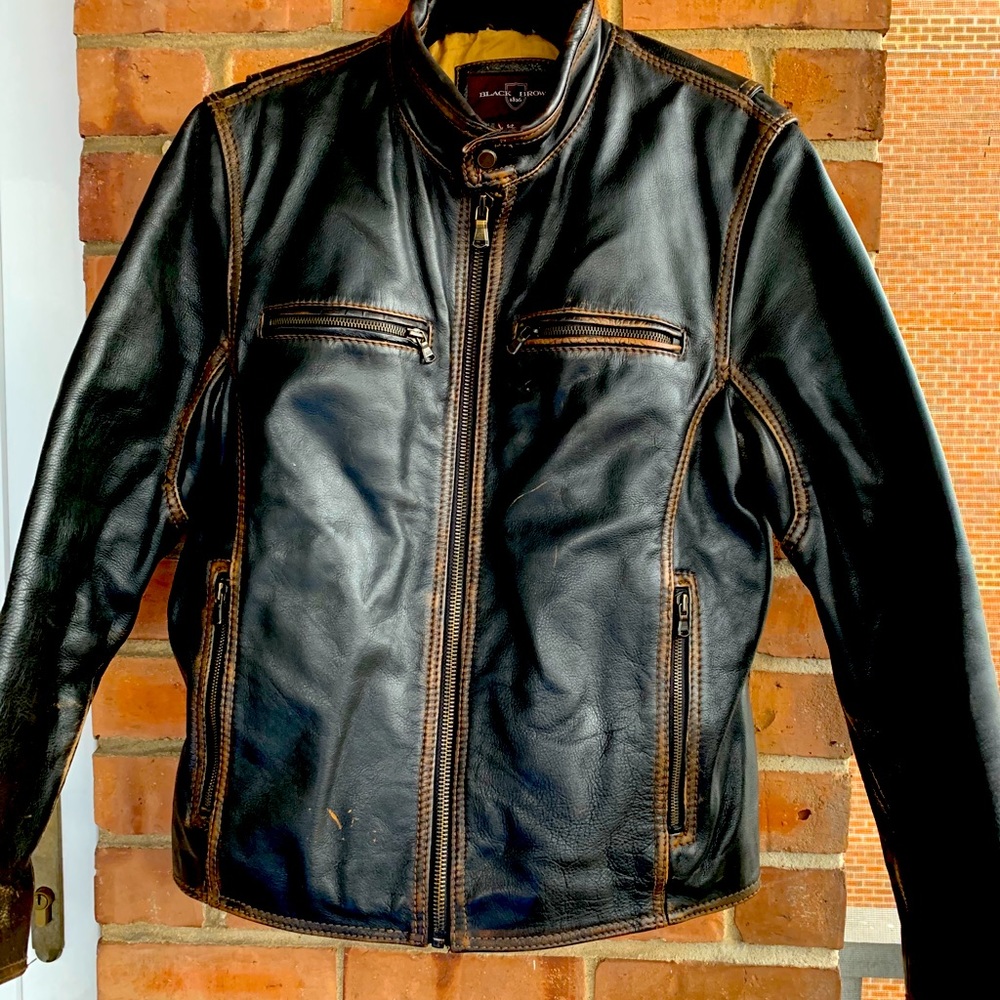 Brown leather Jacket